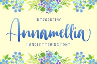 Annamellia: The Handwritten Font for Authentic Design