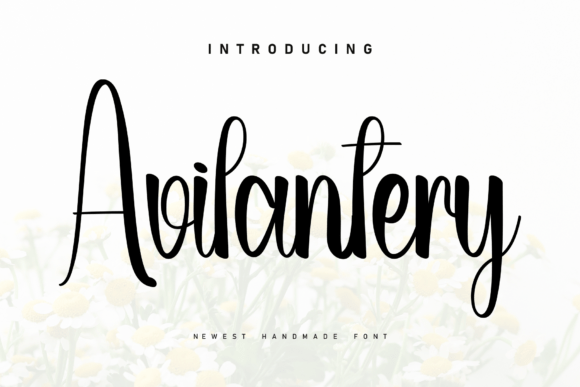 Avilantery: The Handwritten Font for Heartfelt Design