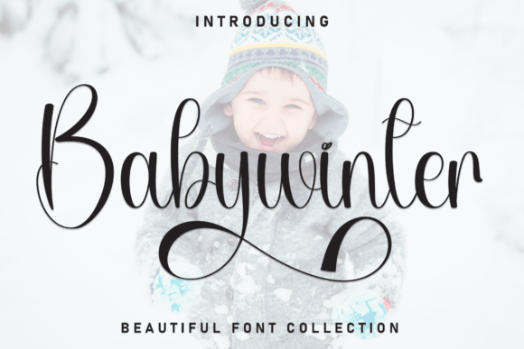 Babywinter: A Whimsical Font for Heartfelt Design