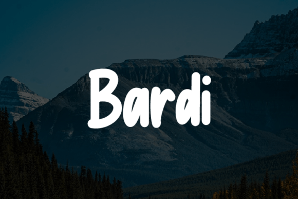 Bardi: The Adventure-Ready Typeface for Modern Design
