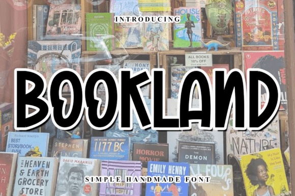 Bookland: The Modern Script for Elegant Design