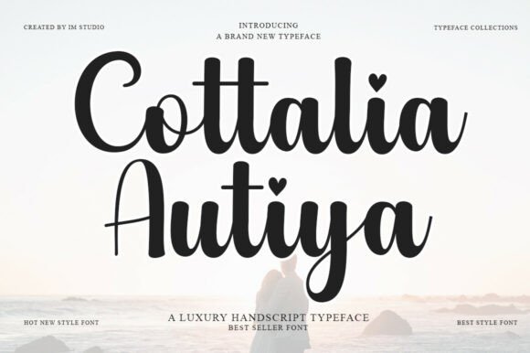 Cottalia Autiya: A Handcrafted Font for Modern Design