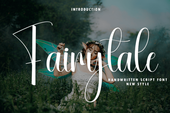 Fairytale: The Handwritten Font for Modern Design