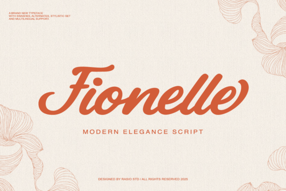 Fionelle: Elevating Design with Modern Script Typography