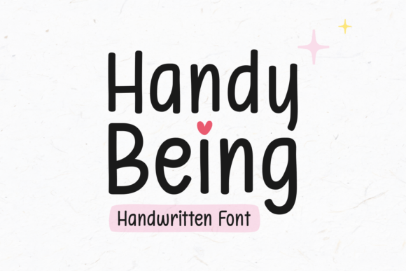 Handy Being: A Typeface for Authentic Connection