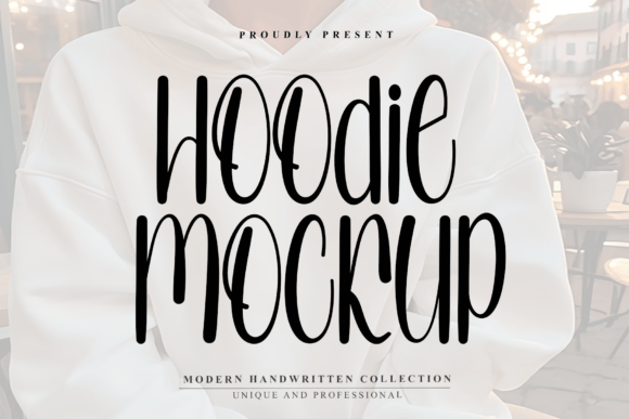 Hoodie Mockup: The Bold Handwritten Font for Authentic Branding