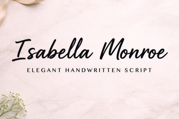 Isabella Monroe: Elevating Design with Elegant Typography