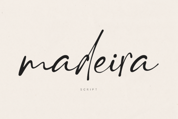 Madeira: A Handwritten Script for Modern Design