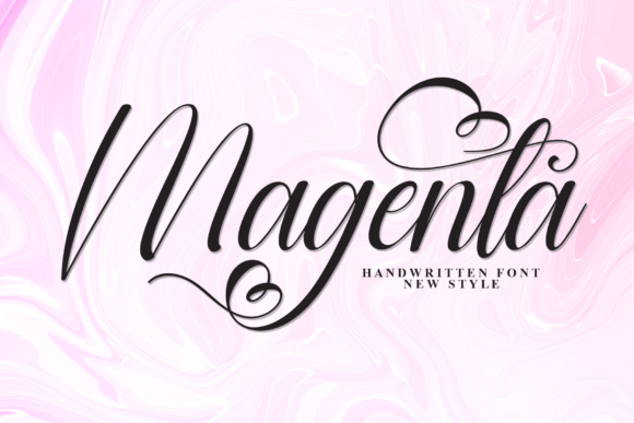 Magenta: The Expressive Script for Luxury Branding