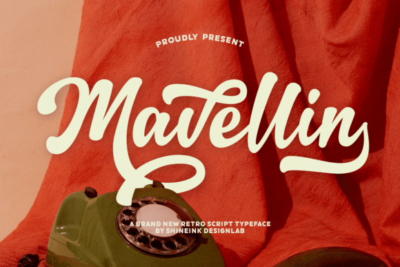 Mavellin: A Retro Script for Modern Design