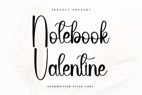 Notebook Valentine: A Handwritten Font for Modern Design