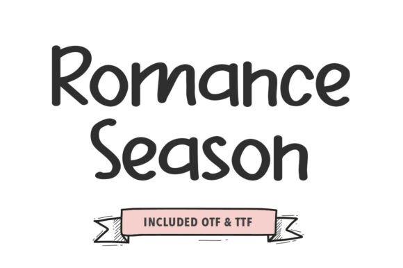 Romance Season: A Typeface for Poetic Visual Storytelling