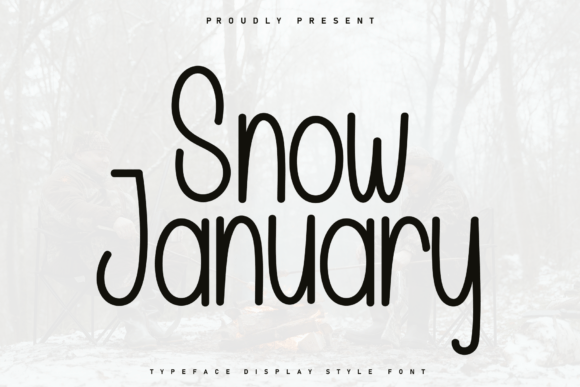 Snow January: A Handwritten Font for Heartfelt Design