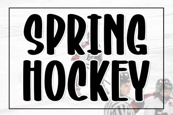 Spring Hockey: A Graceful Font for Modern Branding