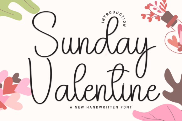 Sunday Valentine: A Font for Warm & Whimsical Design