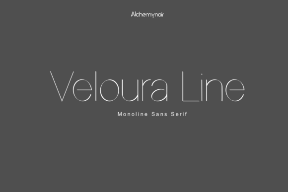 Veloura Line: A Modern Script Font for Elegant Branding