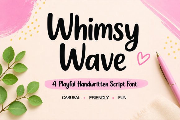 Whimsy Wave: The Playful Font for Engaging Designs