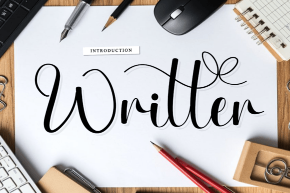 Writter: The Handwritten Font for Timeless Branding