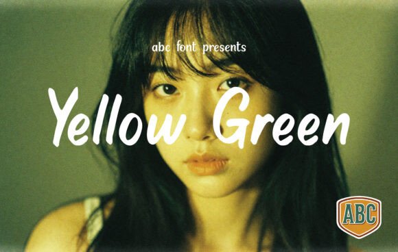 Yellow Green: A Handwritten Font for Modern Design