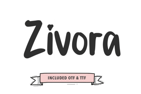 Zivora: The Bold Brush Font for Modern Design